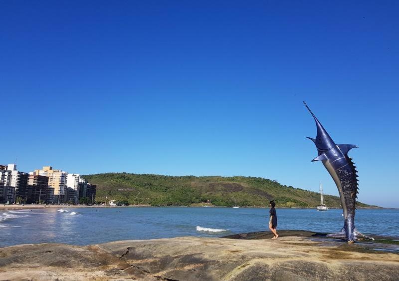 Ferienwohnung Praia Do Morro - Guarapari - Apto 2 Quartos Com Internet - Piscina - Ar Split - Edificio Gil Nogueira Exterior foto